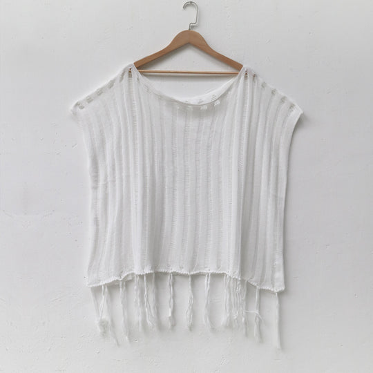 Damen lässige Strickbluse EB