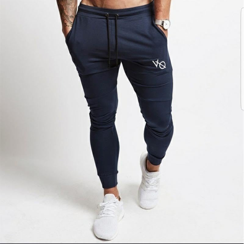 Herren nan sportliche Jogginghose mit schmaler Passform Elastikbund und Kordelzug EB