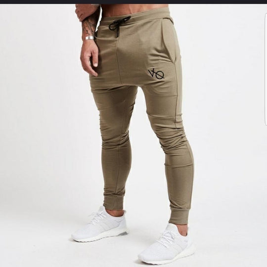 Herren nan sportliche Jogginghose mit schmaler Passform Elastikbund und Kordelzug EB