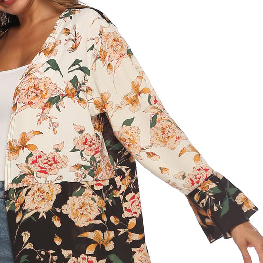 Damen floraler Kimono von EB