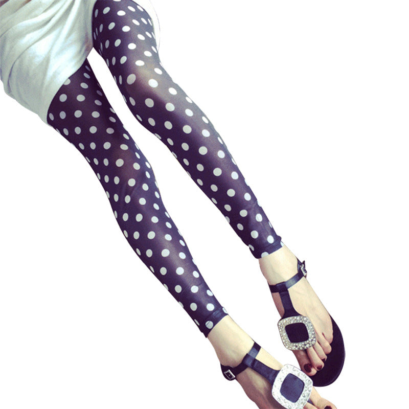 Damen Camouflage-Leggings im modischen High-Waist-Stil EB