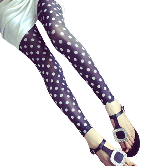 Damen Camouflage-Leggings im modischen High-Waist-Stil EB