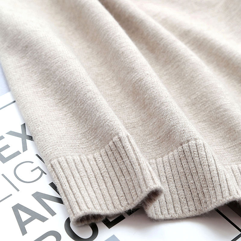Damen Bequemer Strickcardigan mit Taschen und offenem Schnitt EB