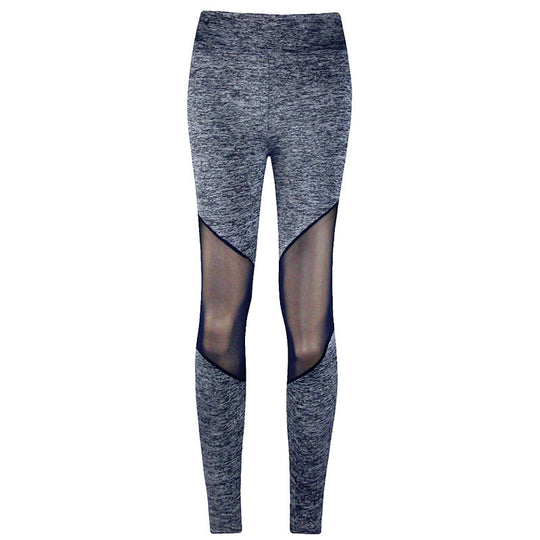 Damen Sportleggings mit atmungsaktiven Mesh-Einsätzen EB