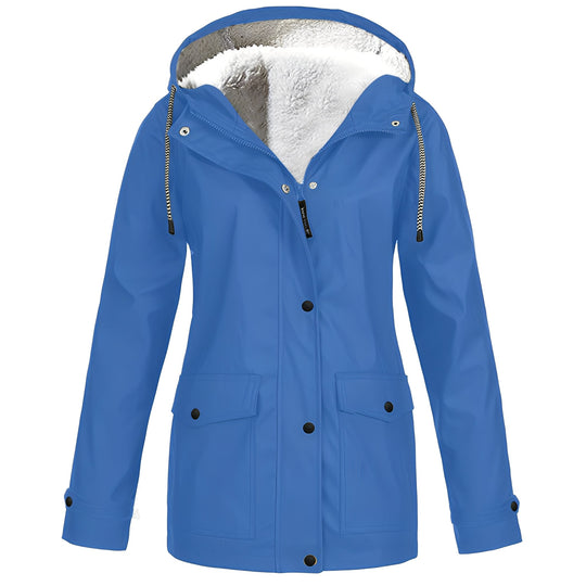 EB | Vielseitige, wasserdichte Damenjacke mit Fleece-Innenfutter