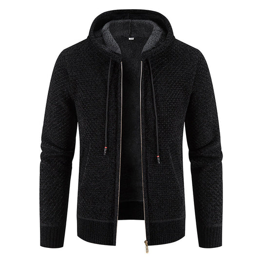 EB | Stilvoller Kapuzen-Cardigan für Männer
