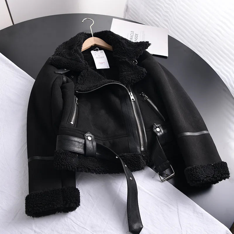 EB | Wildleder Winterjacke - Warm & Stilvoll