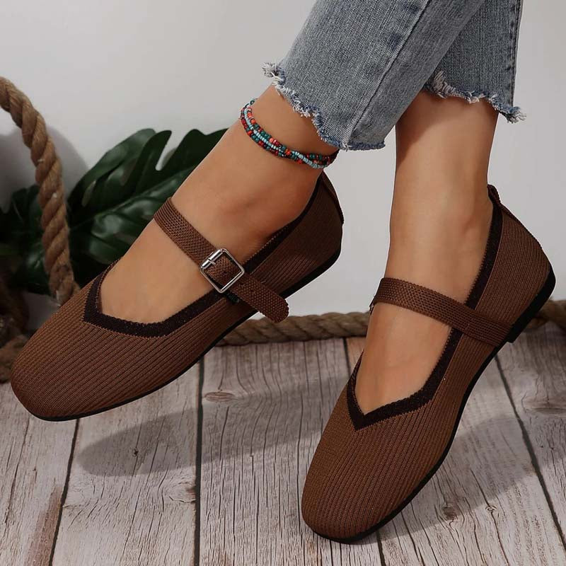 Atmungsaktive flache Schuhe EB