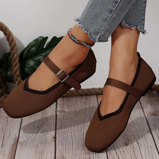 Atmungsaktive flache Schuhe EB
