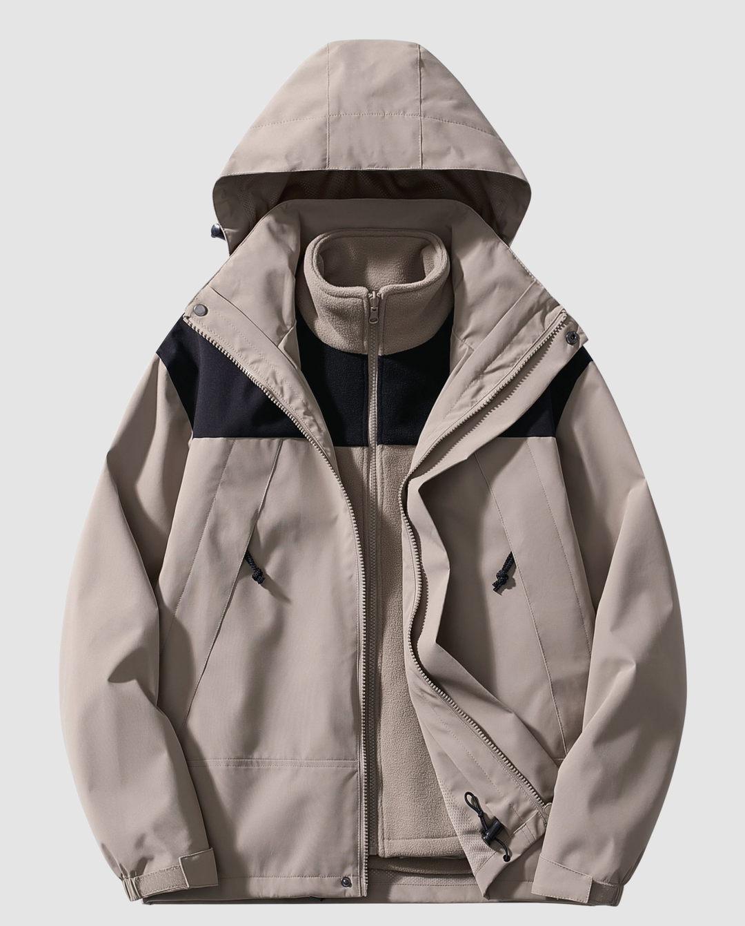 Warme Damen Winterjacke Fleece | EB