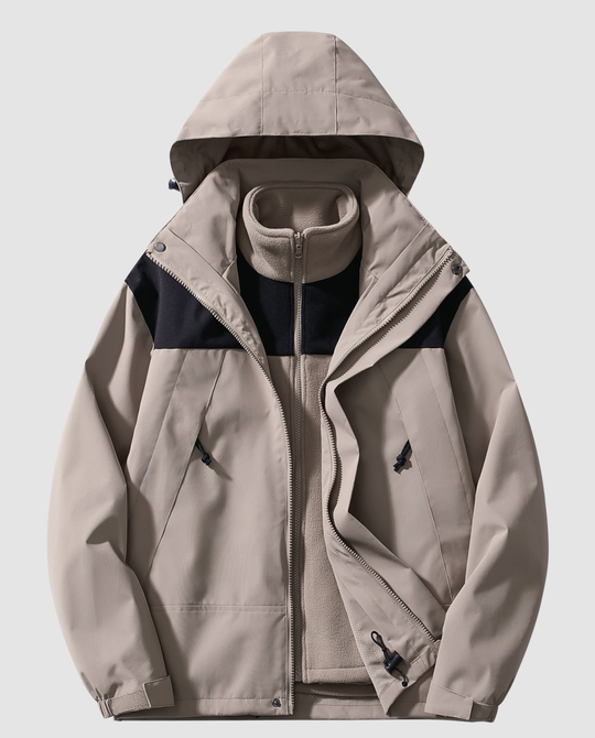 Warme Damen Winterjacke Fleece | EB
