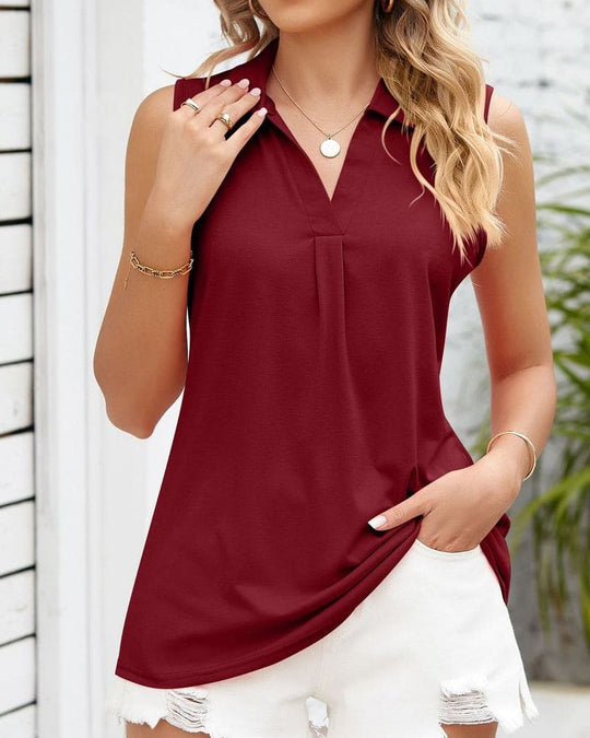 EB | Leichte Ärmellose Bluse