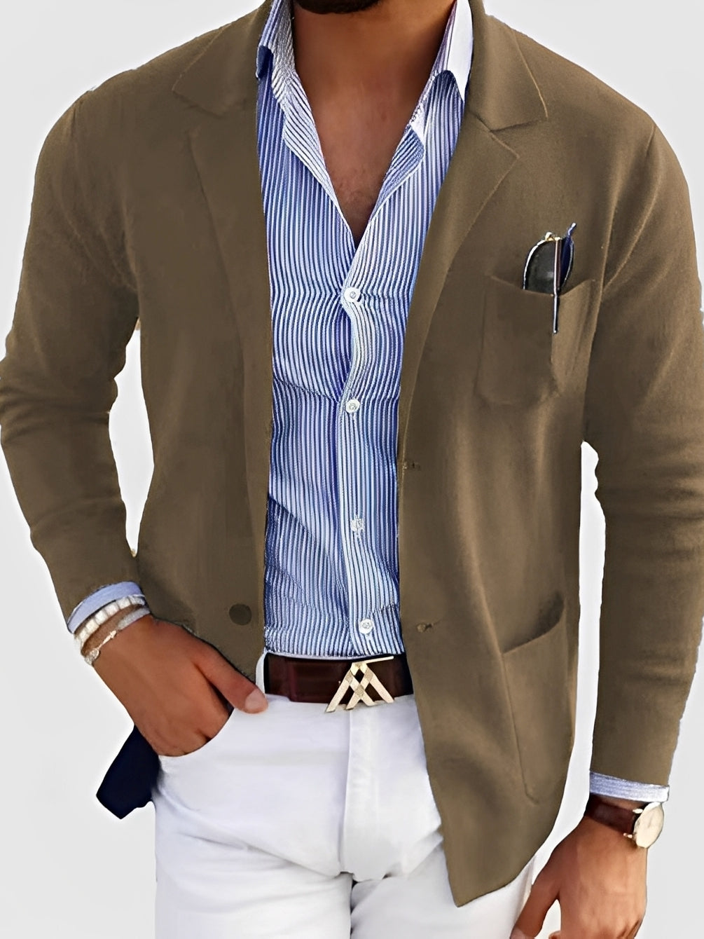 EB | Eleganter Blazer mit Taschen für Männer