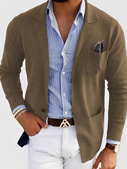 EB | Eleganter Blazer mit Taschen für Männer