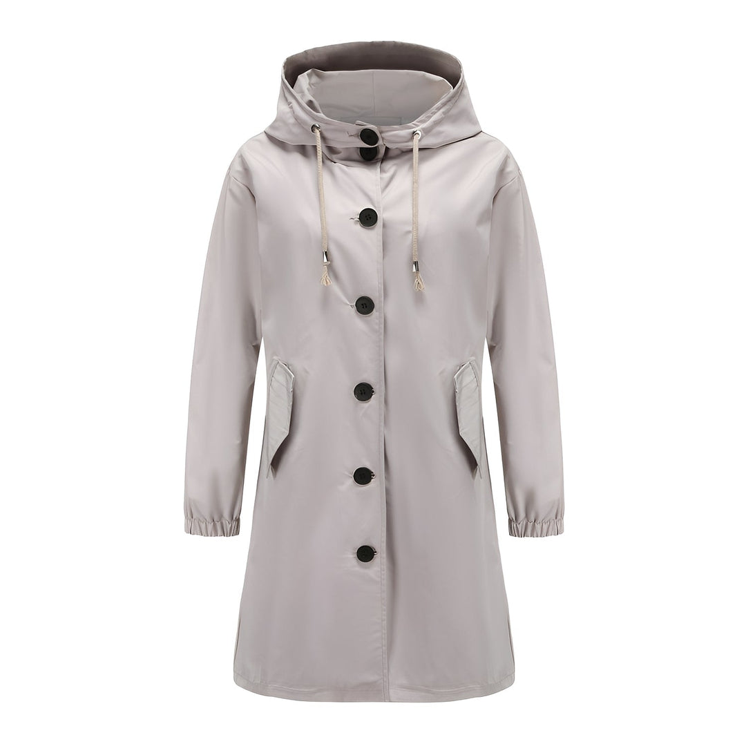 EB | Komfortable wasserdichte Damenjacke mit Kapuze