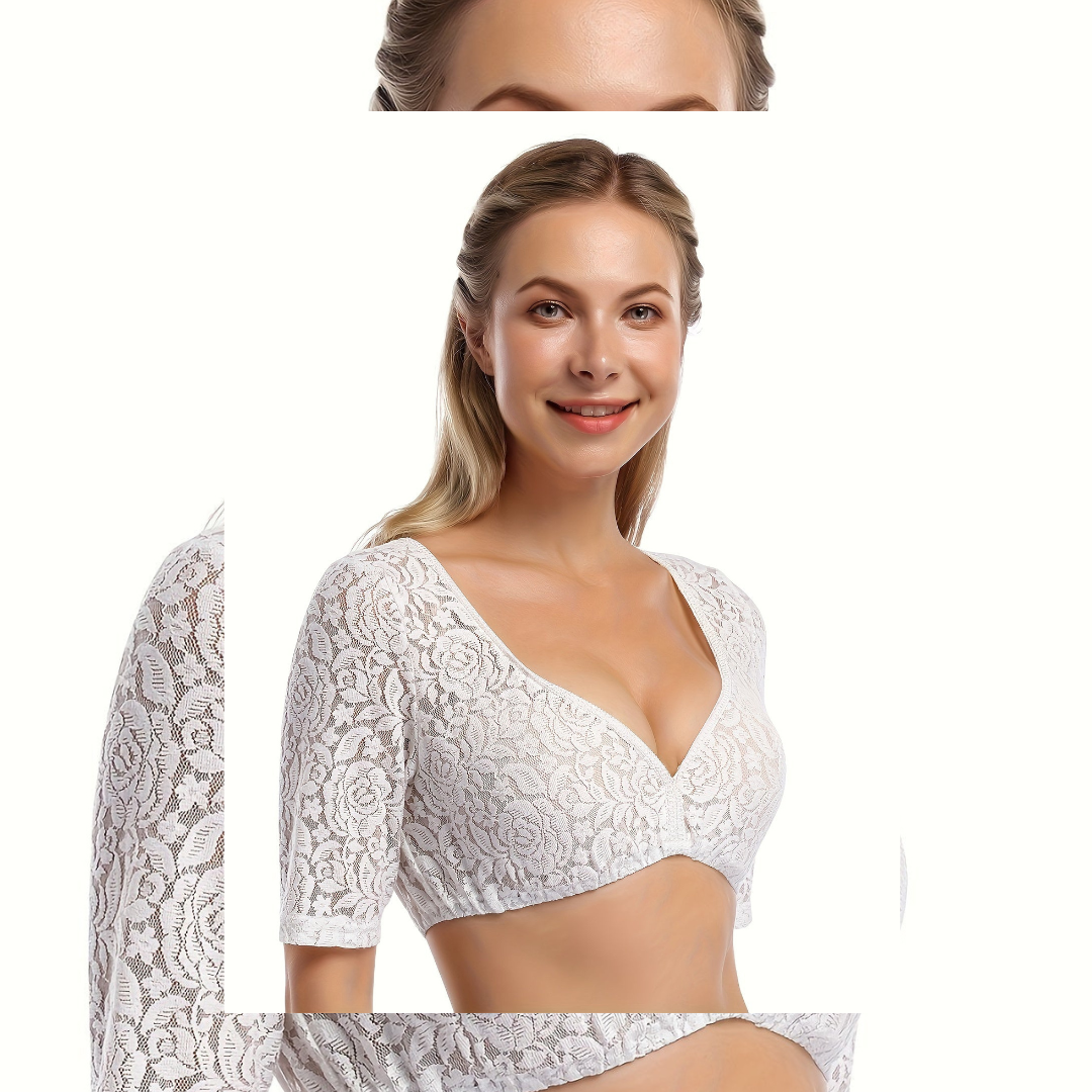 EB | Damen Elegante Oktoberfest Dirndl Bluse