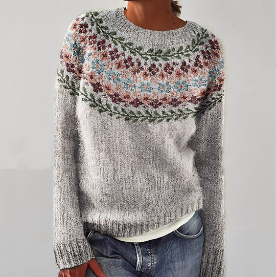 EB | Klassischer Damenpullover mit Muster