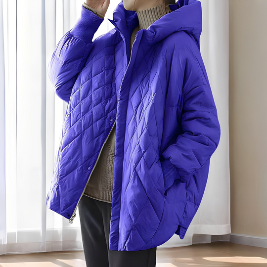 EB | Lässiger Winter-Daunenmantel mit Reißverschluss für Damen