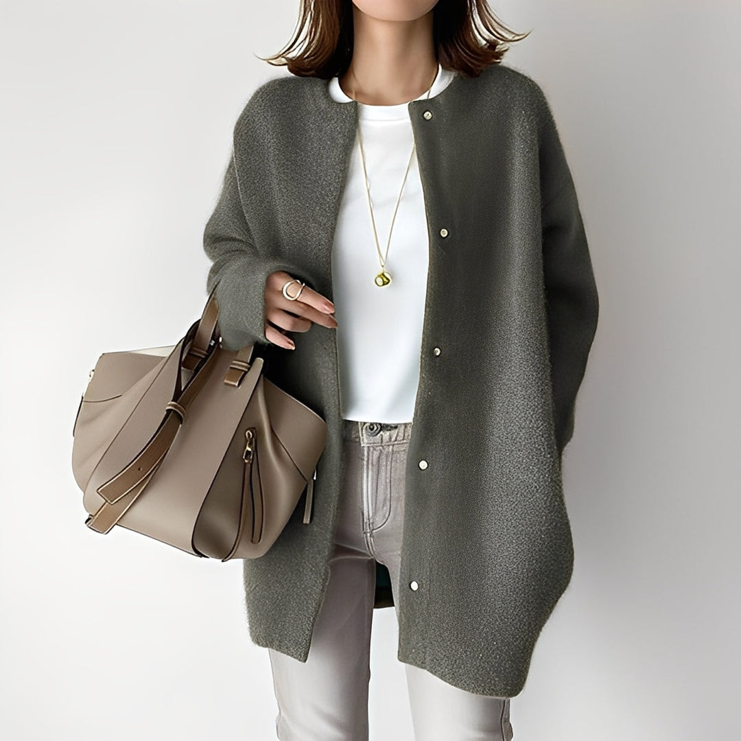 EB | Stylischer, locker sitzender Cardigan für Frauen