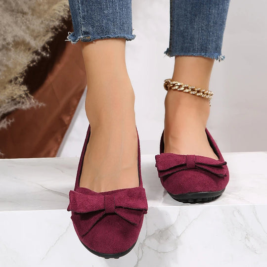 EB Ballerinas - Schleifendetail & Rutschfeste Sohle