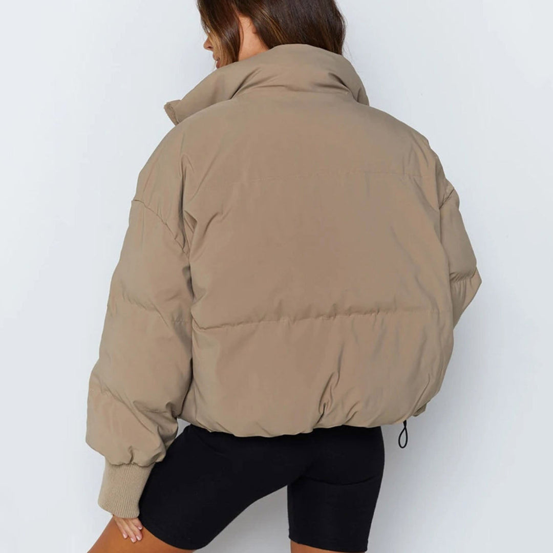 EB | Kurze Pufferjacke mit Reißverschluss - Reißverschluss