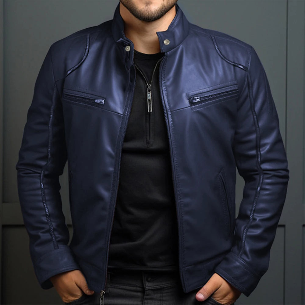 EB | Stilsichere Retro Motorradjacke für Herren