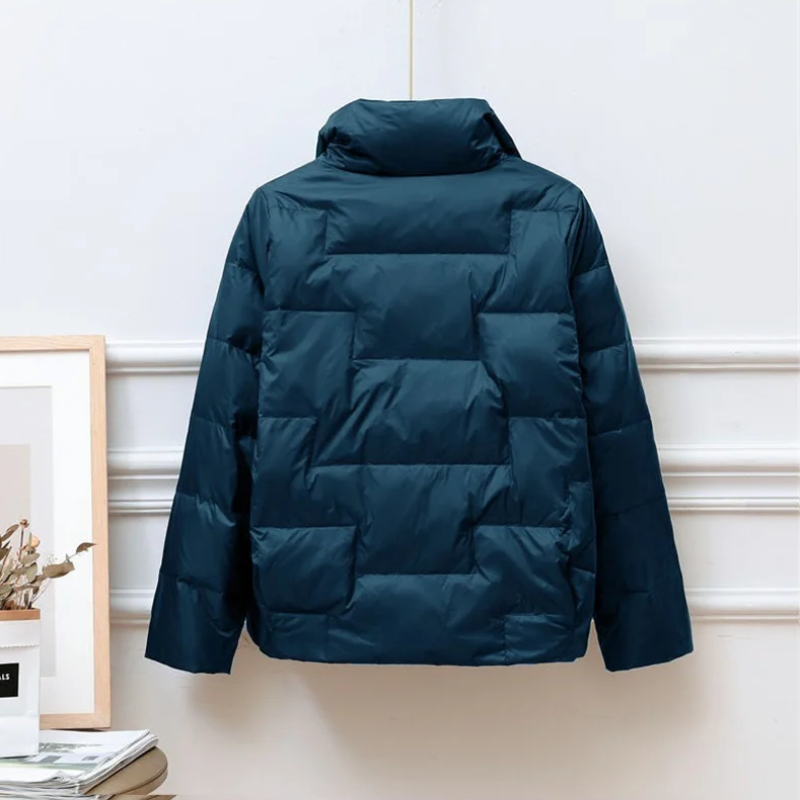 EB | Gequiltete Puffer - Rollkragen Pufferjacke