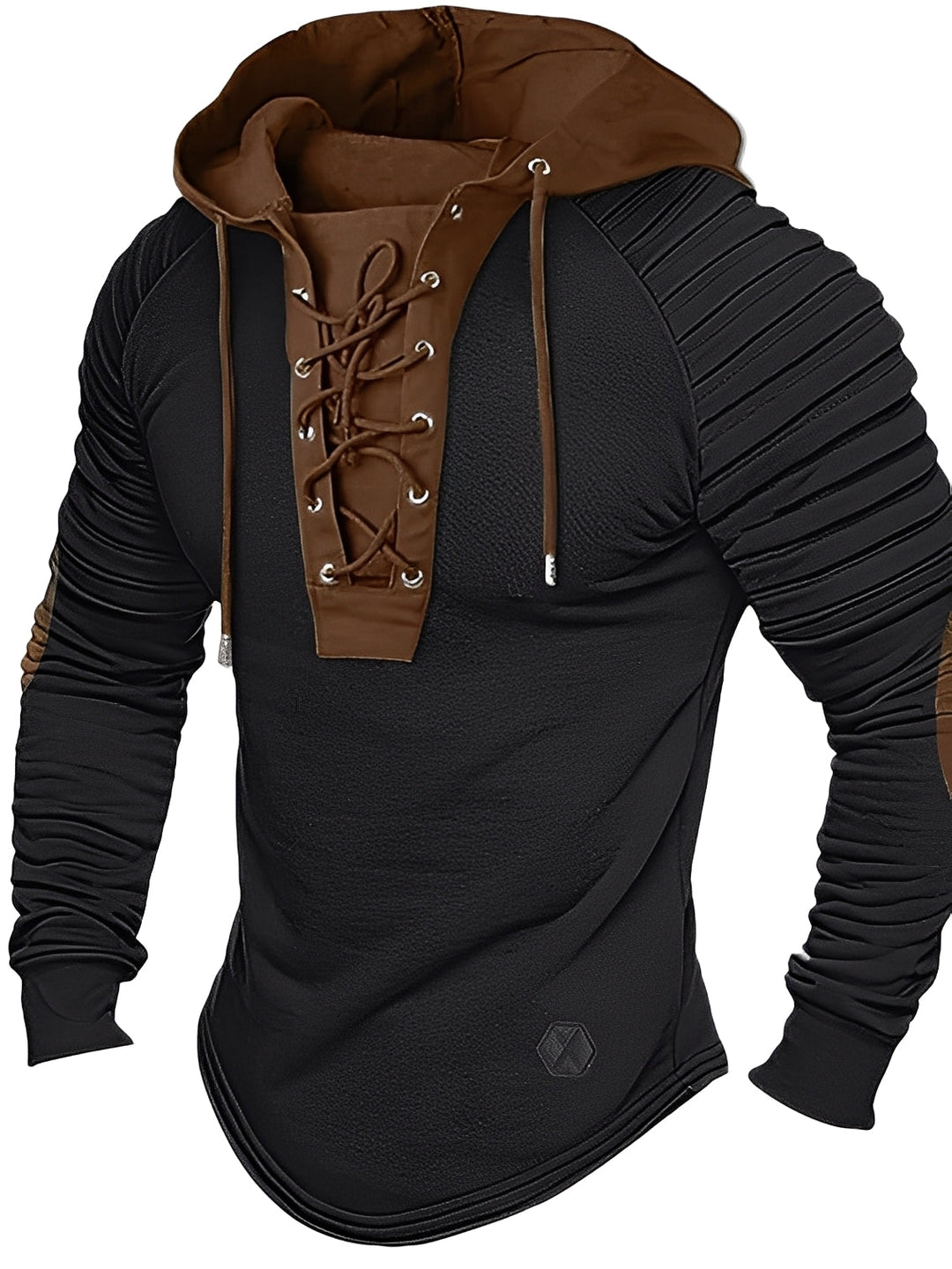 EB | Legerer Strickpullover mit Kapuze für Herren