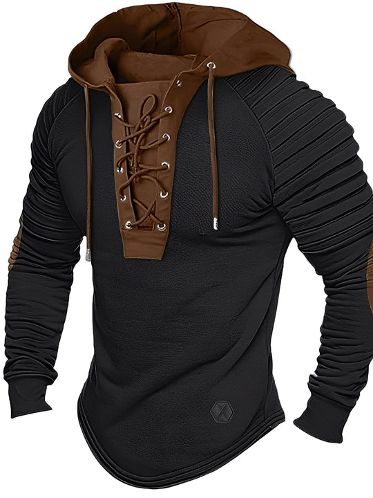 EB | Legerer Strickpullover mit Kapuze für Herren
