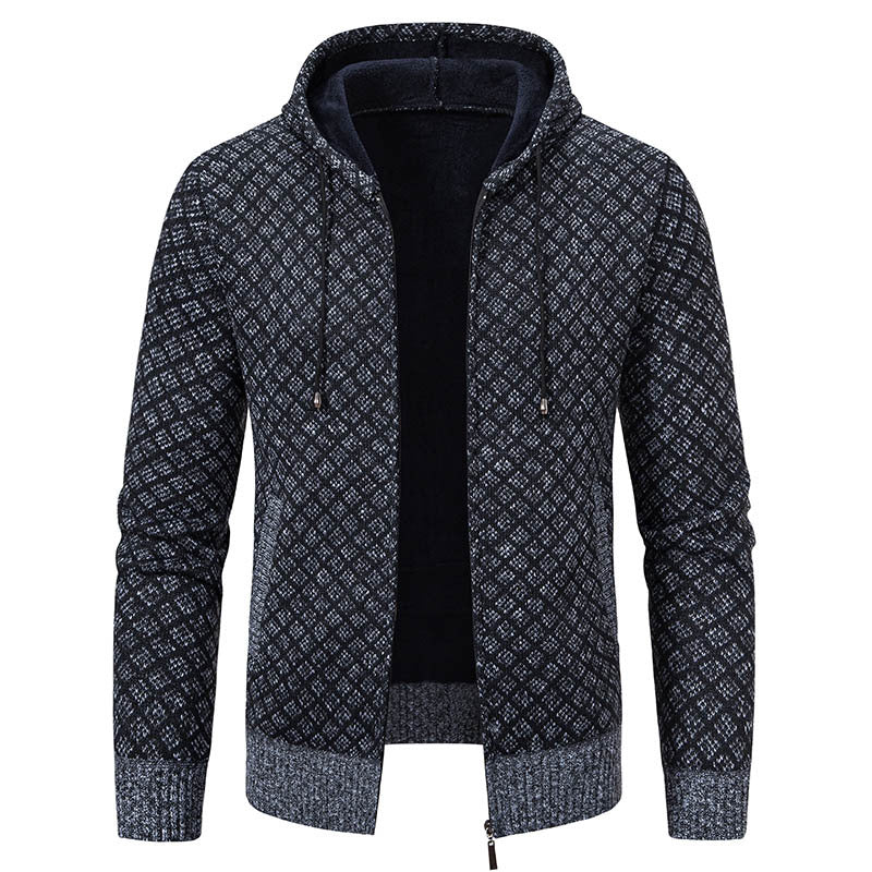 EB | Elegante, schlanke Jacke mit Kapuze für Männer
