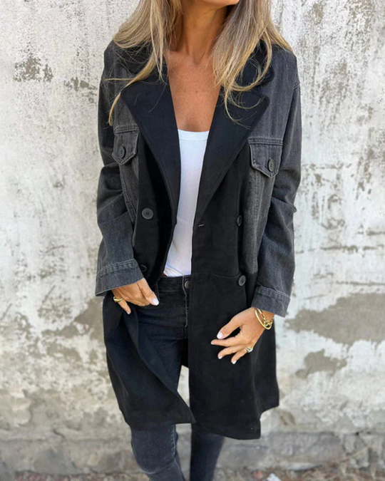EB | Denim und Lederjacke