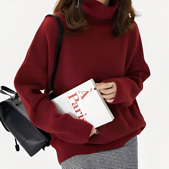 EB | Eleganter Und Legerer Damen Rollkragenpullover