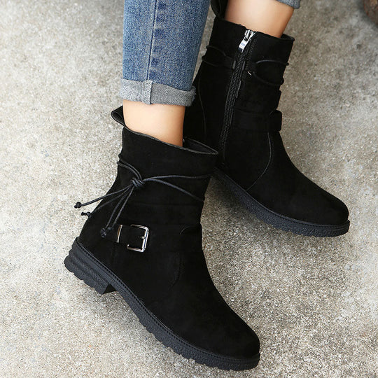 Vintage Schnalle Stiefeletten EB