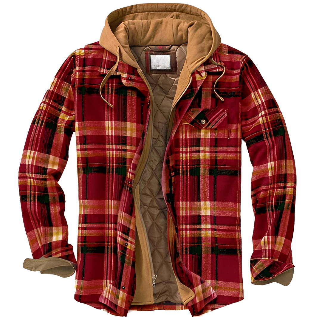 EB | Casual Flanelljacke mit Karomuster für Männer