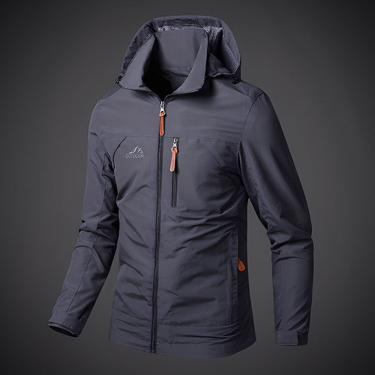 EB | Lässige Outdoor-Jacke mit Kapuze für Männer