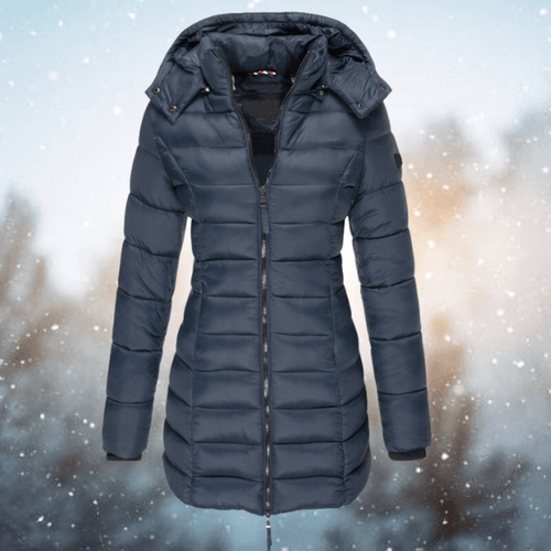 EB | Damen Langjacke Gepolsterte Pufferjacke