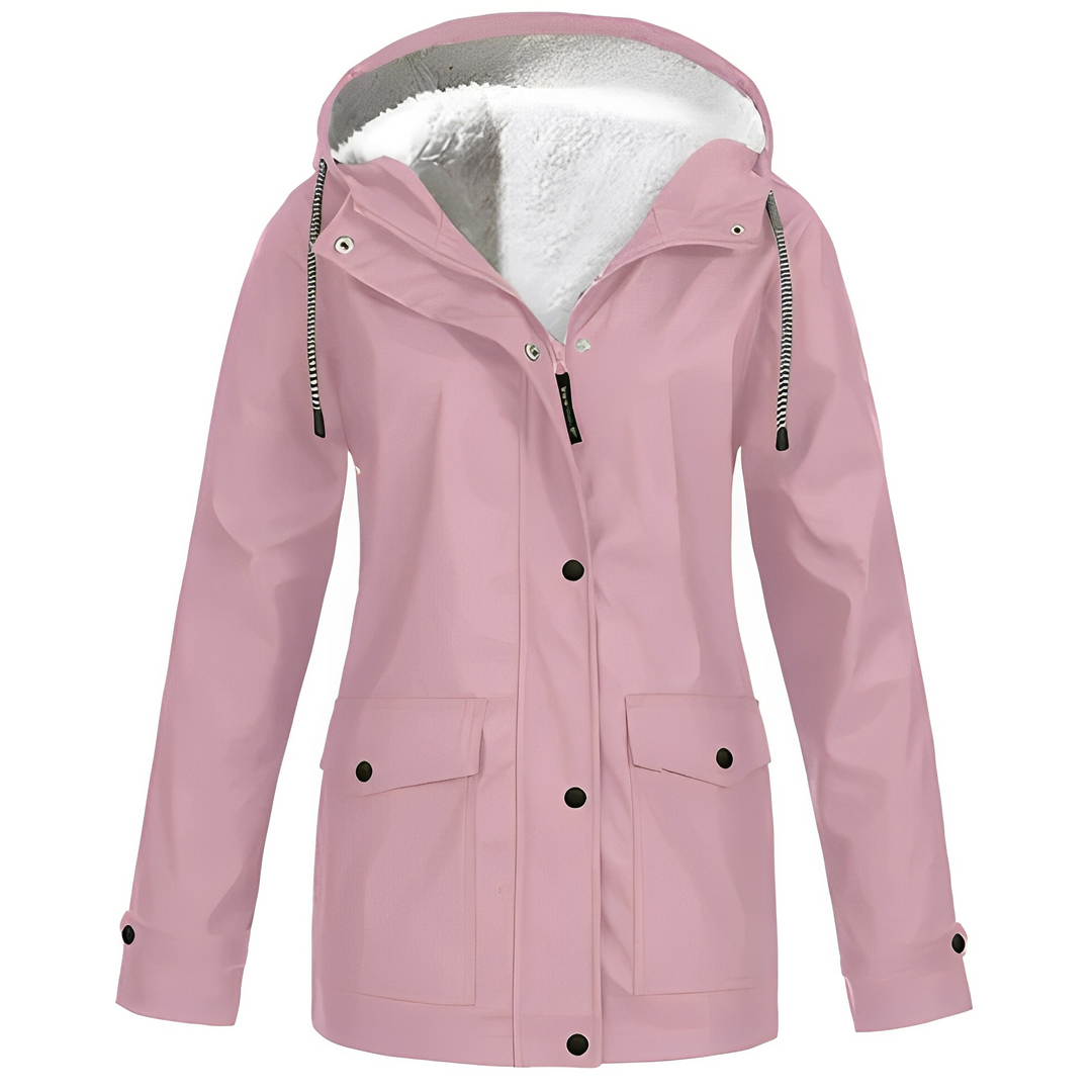 EB | Outdoor-Haubenmantel mit Fleece-Futter für Damen