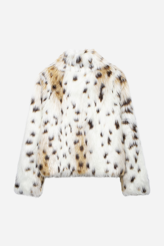 EB | Leopardenmuster Fauspelzjacke