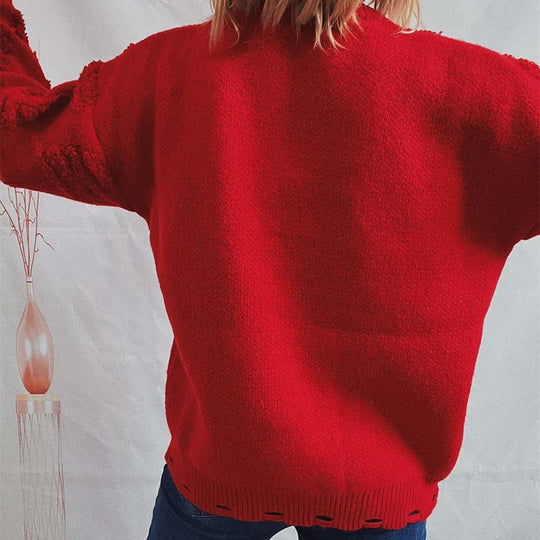 EB | Weihnachtspullover Mit Fröhlichem Design