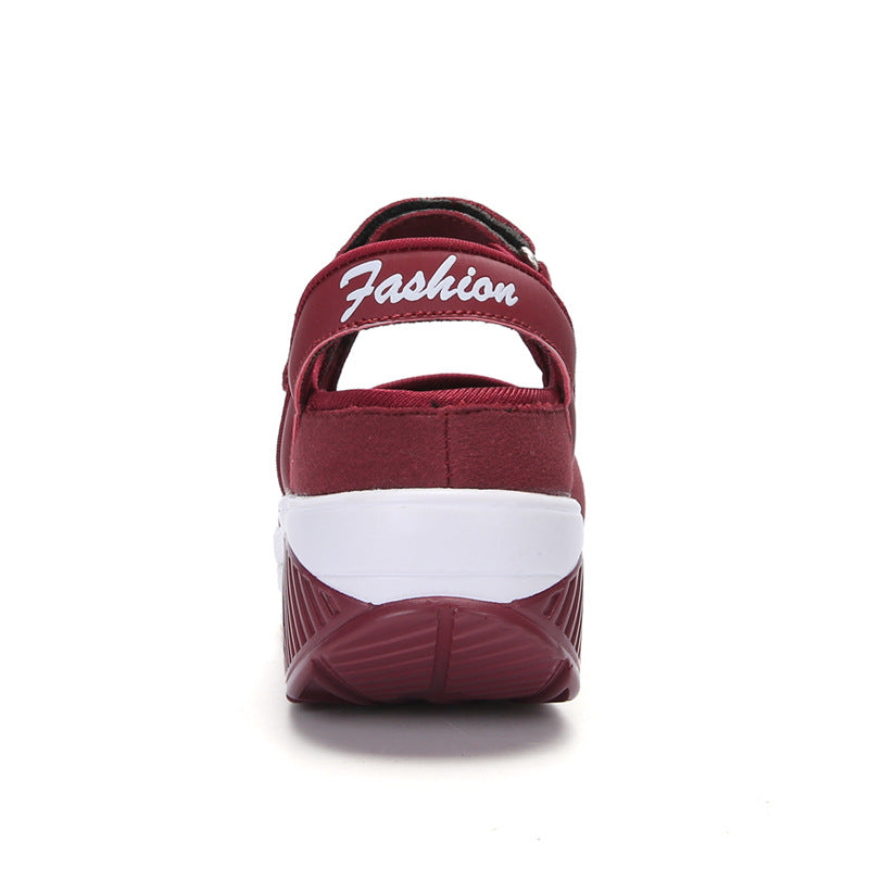 Damen Bequeme Mary Janes mit atmungsaktivem Netzmaterial EB