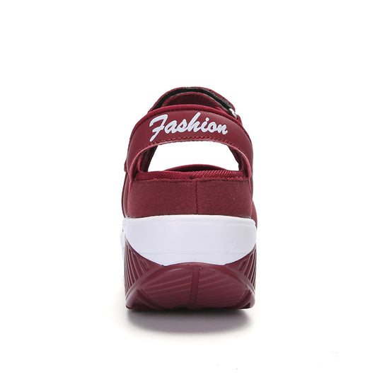 Damen Bequeme Mary Janes mit atmungsaktivem Netzmaterial EB