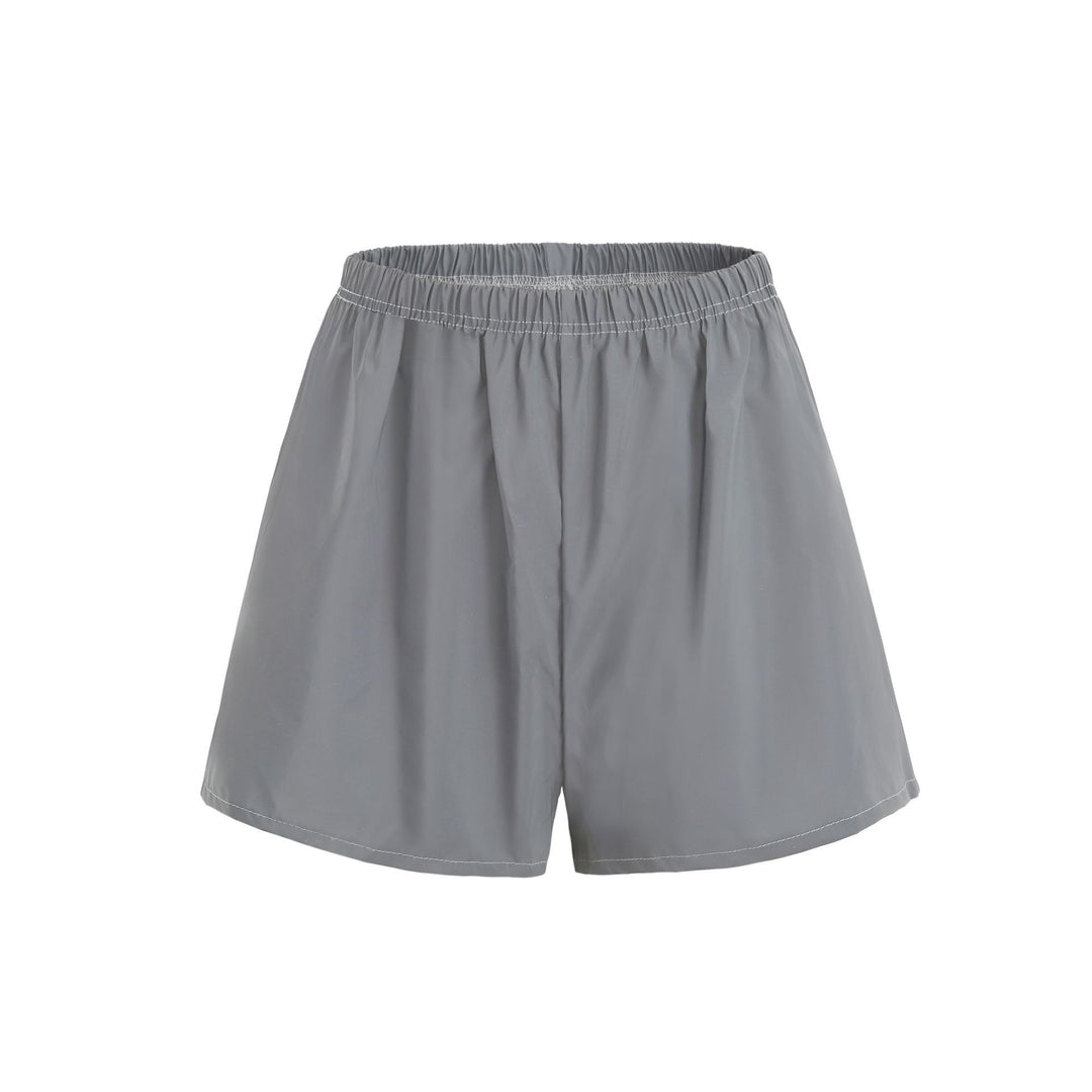 Damen Sportliche Reflektor Shorts EB