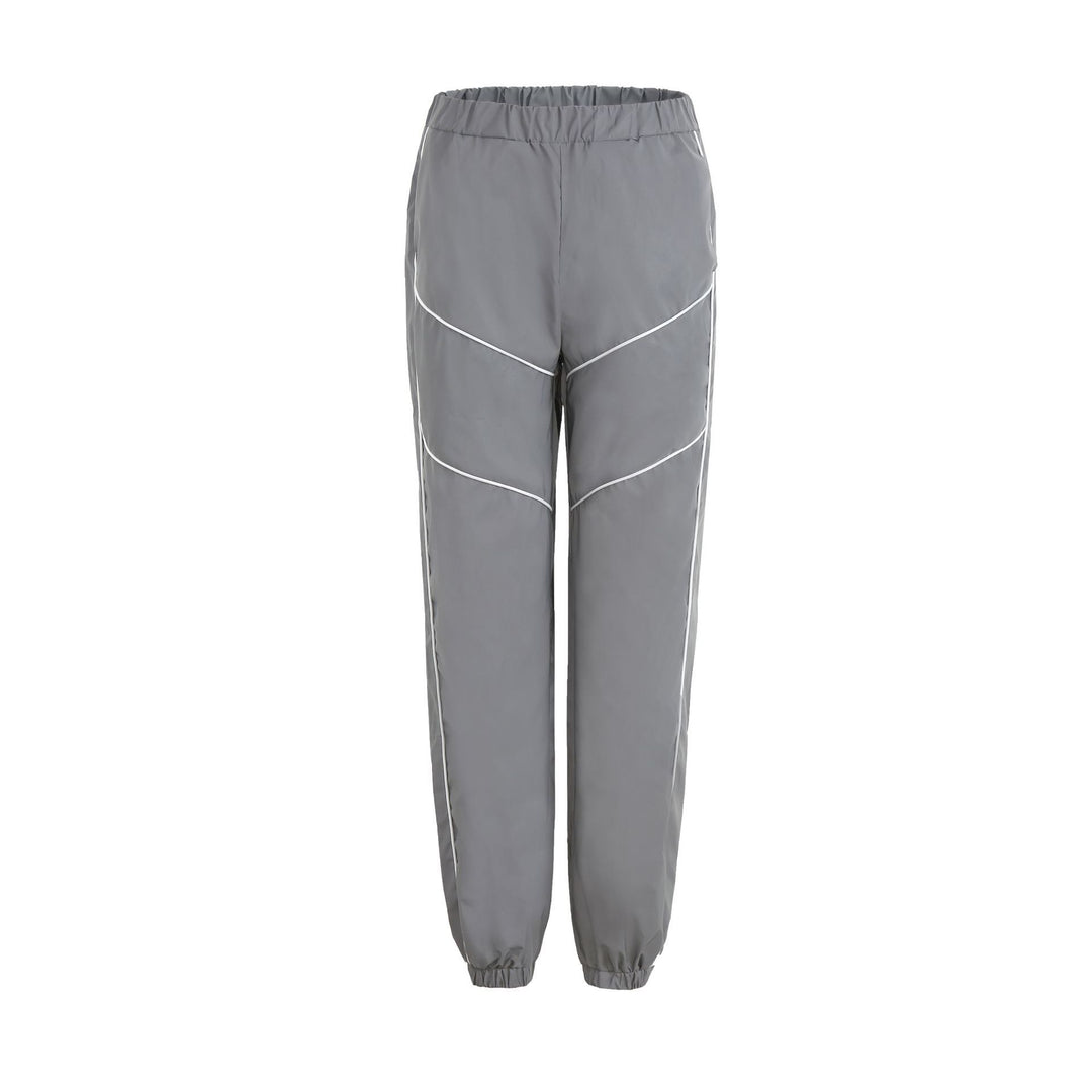 Damen Sportliche Jogginghose im modernen Schnitt mit kontrastierenden Nähten EB