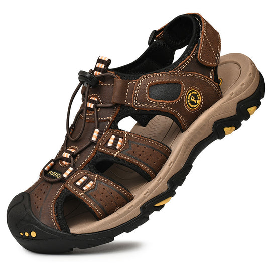Damen Outdoor-Sandalen mit schnellschnürbarem System und rutschfester Sohle EB