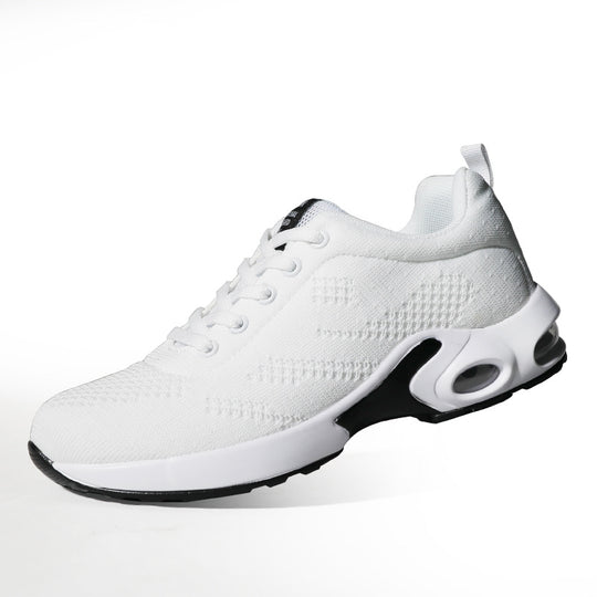 Damen nan atmungsaktive Strick-Laufschuhe mit Luftpolster und stoßabsorbierender Sohle EB