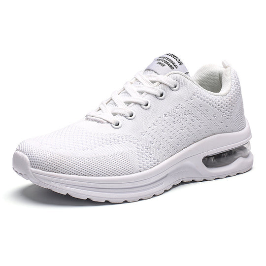 Damen nan atmungsaktiver Strick-Alltags-Sneaker mit integrierter Luftfeder-Zwischensohle und flexibler Profilsohle EB