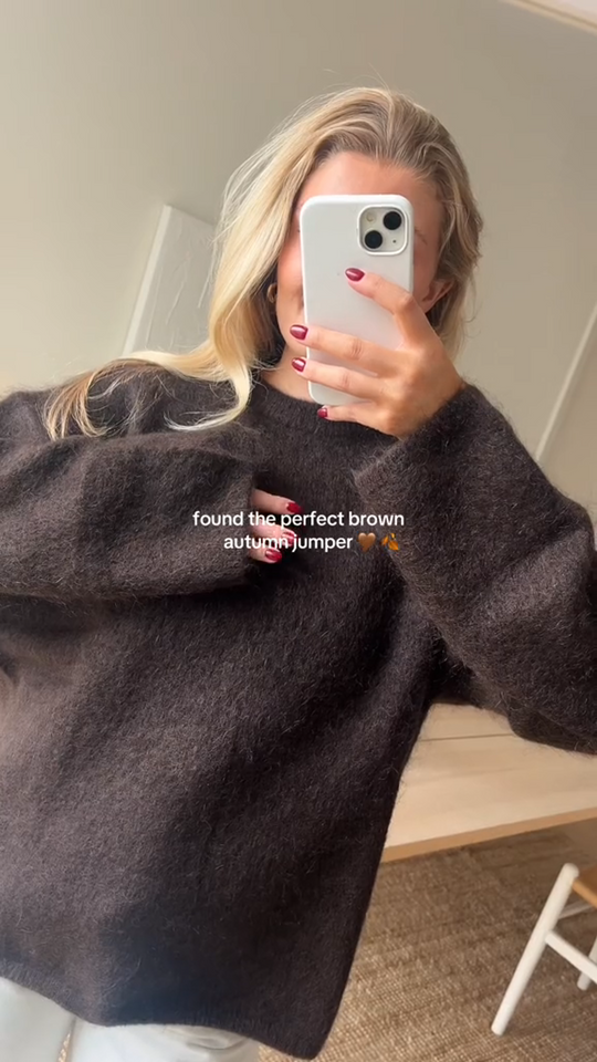 EB | Mohair Crewneck Pullover