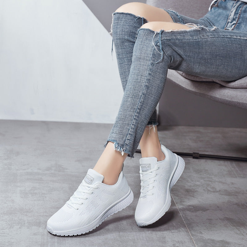Damen Atmungsaktive Lauf-Sneaker mit flexibler Sohle und gemütlicher Dämpfung EB