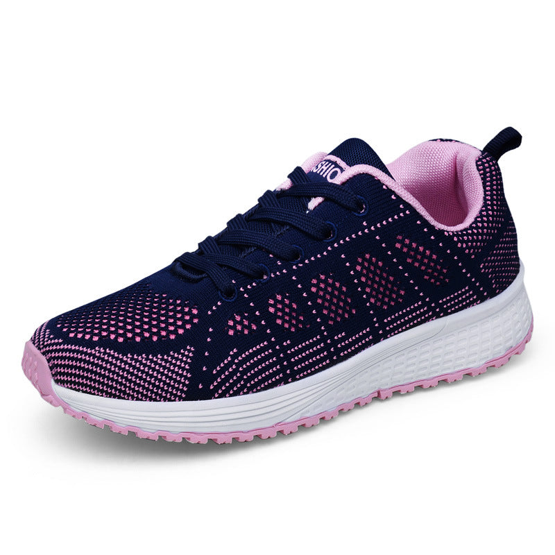 Damen Atmungsaktive Lauf-Sneaker mit flexibler Sohle und gemütlicher Dämpfung EB