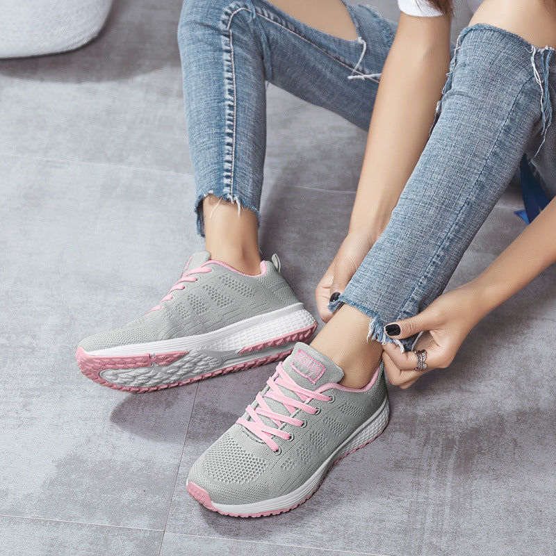 Damen Atmungsaktive Lauf-Sneaker mit flexibler Sohle und gemütlicher Dämpfung EB